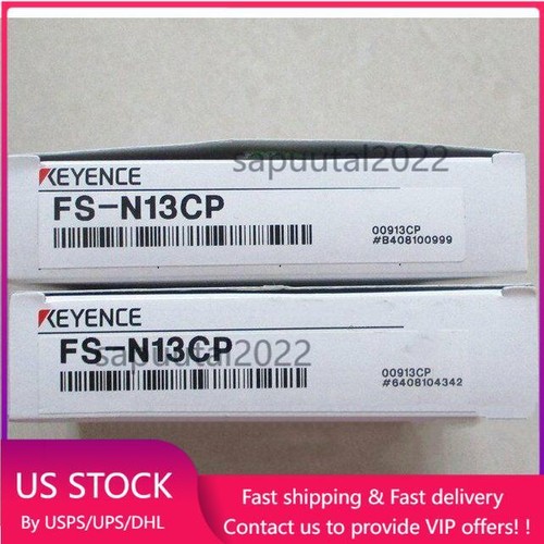 one New keyence FS-N13CP optical fiber amplifier Fast Shipping