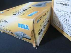 Sega Saturn Gray controller official pad Japan SS tested working boxed HSS-0101