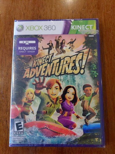 Kinect Adventures (Microsoft Xbox 360, 2010) NEW! MAIL IT TOMORROW! - Picture 1 of 7