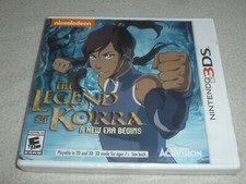 BRAND NEW FACTORY SEALED NINTENDO 3DS GAME THE LEGEND OF KORRA A NEW ERA BEGINS