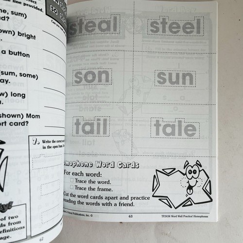 Lot of 3 Teacher Educators Resource Books Grades 4th-6th Vocabulary Word Study - Bild 10 von 17