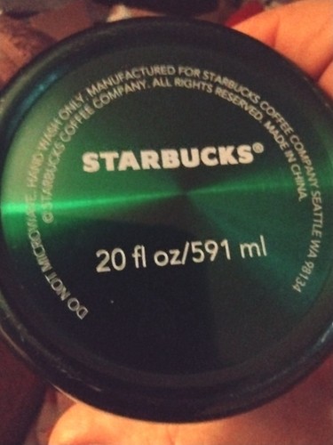Vaso de viaje verde Starbucks 20 oz - Imagen 5 de 11