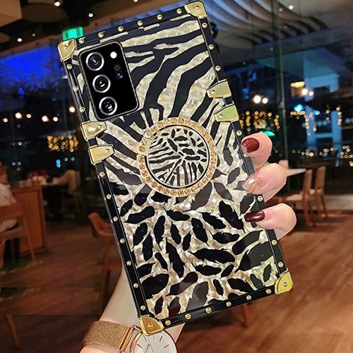 For Samsung Galaxy A54 A53 A52 A51 A50 A32 A33 A34 Trunk Case Gold Bling Leopard - Picture 15 of 17