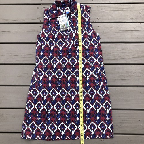 NWT Kavu Outdoorwear Zilla Sleeveless Dress Tencel Geometric Pattern Sz XS $75 - Bild 10 von 11