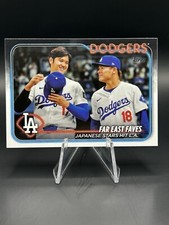 2024 Topps Update FAR EAST FAVES Shohei Ohtani & Yoshinobu Yamamoto #US13