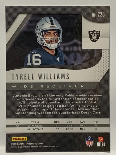 2019 Panini Prizm Football - #1-250 You Pick!!! Complete your set - FIRE! (b100) - Picture 226 of 252