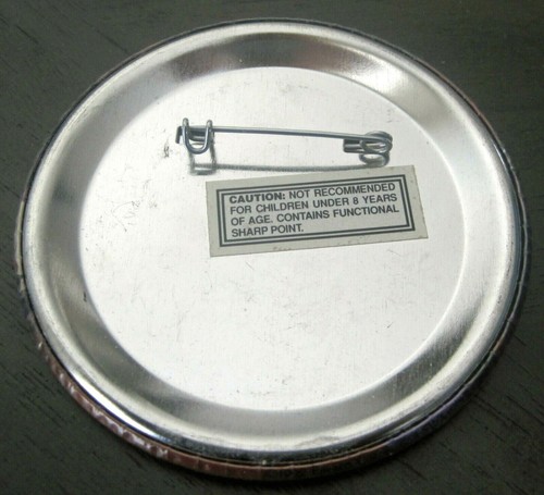 Enesco Small World of Music Carousel Pinback Button Collectible Pin - Picture 2 of 2