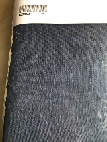 IKEA BLAUVA dunkelblau Verdunkelungsvorhänge PAAR 145x300cm Tropfen LANG Kopfband - Bild 2 von 9