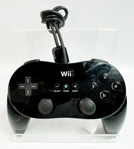 Official Nintendo Wii Classic RVL-005 Controller BLACK JAPAN
