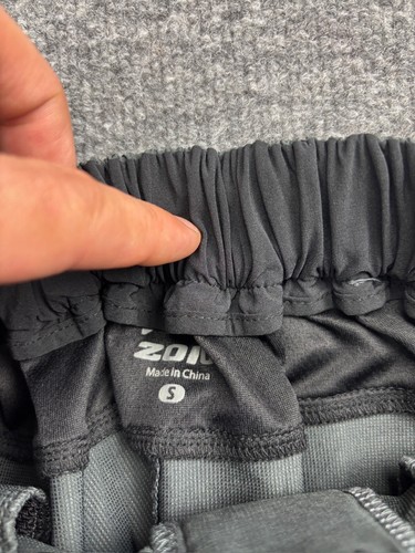 ZOIC Ether Shorts Men's Small Gray Black Zipped Pockets Stretch Mountain Bike - Picture 3 of 7