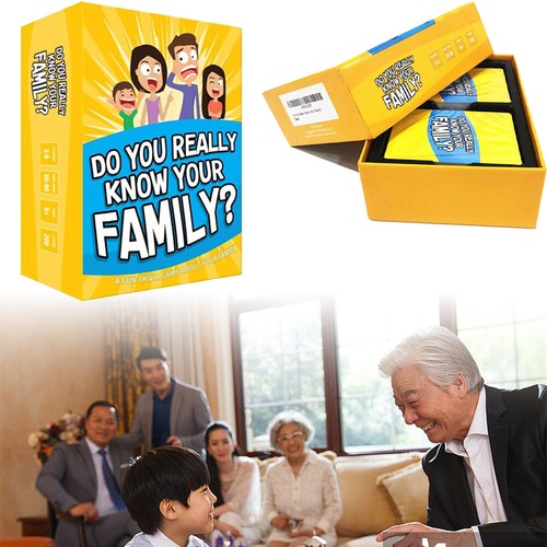 Do You Really Know You Family? Card Game Board Game Party Family Game - Picture 6 of 8