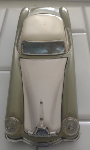 Lucky Sportwagen Friction MF 753 Blechspielzeug mit Karton grau funktioniert - Bild 9 von 13