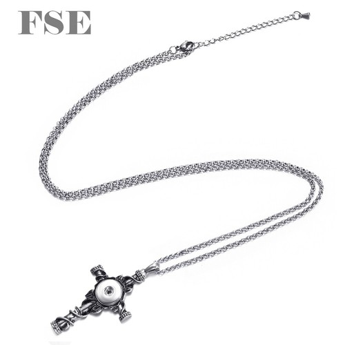 Collar Colgante a Presión Multi Estilos 18mm 20mm Joyería a Presión Ajuste 18mm Botón a Presión - Imagen 35 de 105