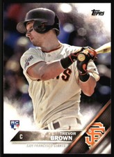 2016 Topps Trevor Brown  Rookie  #433 San Francisco Giants