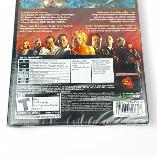 Command & Conquer Red Alert 3 For PC DVD-ROM Software EA (2008) - Sealed - Picture 4 of 4