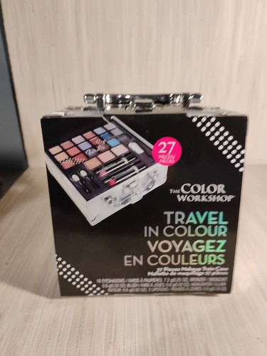 The Color Workshop Travel In Color 27 Piece Makeup Train Case Eyes Face Lips - Bild 2 von 5