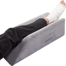 Velvet Elevation Leg Pillows For Ankle Surgery Recovery, Broken Foot, Hip