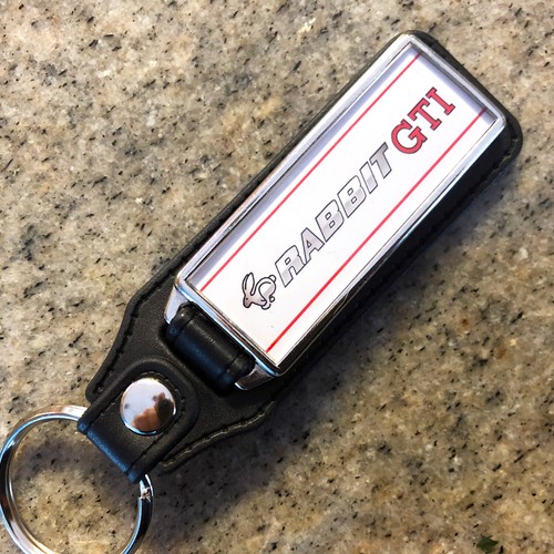 Kaninchen MKI GTI Schlüsselanhänger Schlüsselring Anhänger (2er-Pack) - Bild 6 von 6