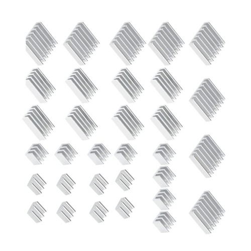 32Pcs Aluminum Heatsink Kit for 4B Efficient Cooling Solution - Afbeelding 6 van 8