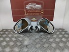 COMPLETE AUDI TT 8n mk1 PAIR OF WING MIRRORS DOOR In Silver