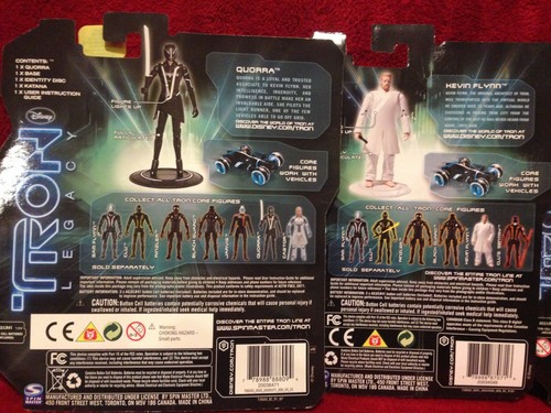 Tron Legacy Actionfiguren Set 4 Figuren / BRANDNEU Factory Sealed - Bild 5 von 6