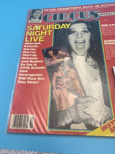 CIRCUS MAGAZINE SEPT 4TH 1979 GILDA RADNER COVER - Picture 3 of 7