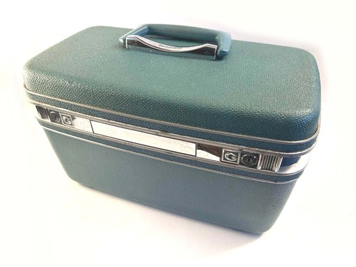 Samsonite Silhouette Train Vanity Luggage Case Vintage 1960s - 第 1/12 張圖片