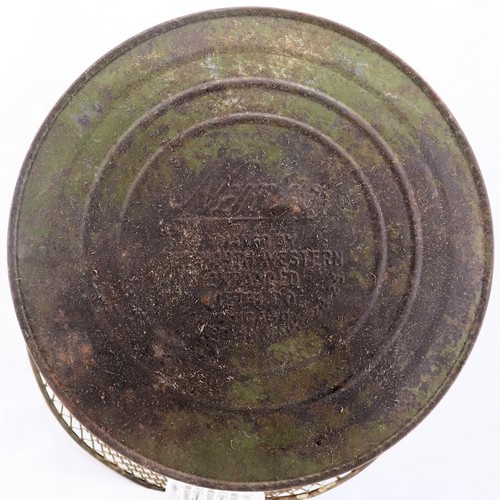 Antigua cesta de basura de malla de acero NEMCO Metal Co Chicago 17" - Imagen 3 de 4