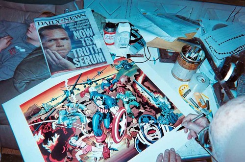 MARVEL CAPITANA AMÉRICA 50 FIRMADO JACK KIRBY JOE SIMON STAN LEE CERTIFICADO DE AUTENTICIDAD COMENTARIO RARO - Imagen 7 de 10