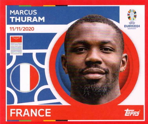 Topps UEFA Euro 2024 Germany - Swiss Edition - Singlesticker - Intro - GER - Bild 216 von 244