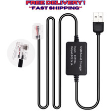 USB To RJ11 Plug Radar Detector Cable, 5FT 1.5M Radar Detector Power Cord