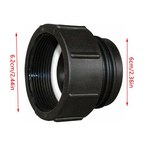 IBC Adapter Feingewinde 2 Zoll auf Grobgewinde für S60 x 6 IBC Container Tank DE - Bild 2 von 10