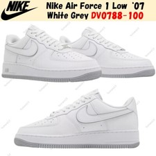 Nike Air Force 1 Low '07 White Grey DV0788-100 Men's Size
