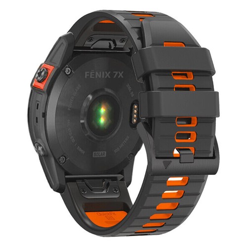 Correa de reloj de ajuste rápido para correa de silicona Garmin Fenix 6X 6 7X 7 Pro EPIX 5 5X S70 - Imagen 41 de 60
