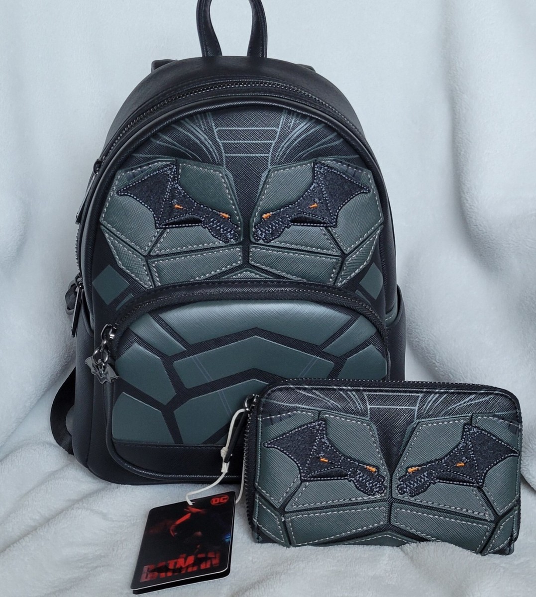 Disney Loungefly Batman Cosplay Mini Backpack Nwot Vintage Batman Cosplay Mini Backpack by Loungefly | Sideshow  main image 2