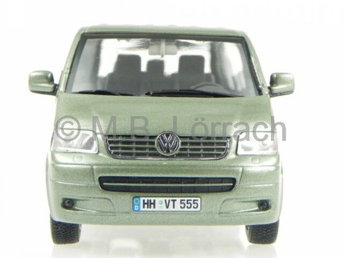 VW T5 Multivan 2003 fresco green diecast model car Minichamps 1/43 - Picture 4 of 5