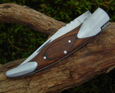 Laguiole Taschenmesser, Klappmesser Holzgriff Canredon grande 3° NEU!