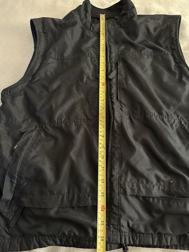RARE Vintage SCOTTeVEST/ JACKET VERSION 1.0 Vest Multi Pocket Black Jacket L - Picture 21 of 23
