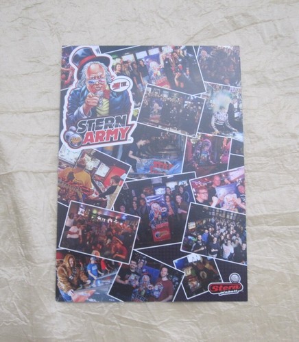 TARJETA PROMOCIONAL PINBALL EJÉRCITO ESTRELLA - Imagen 2 de 2