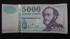 Hungary banknote, 5000 Forint 2010