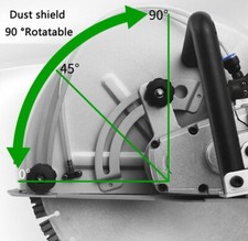 Concrete Pavement Cutter Dust-free Cement Wall Door Window Stone Grooving Machin