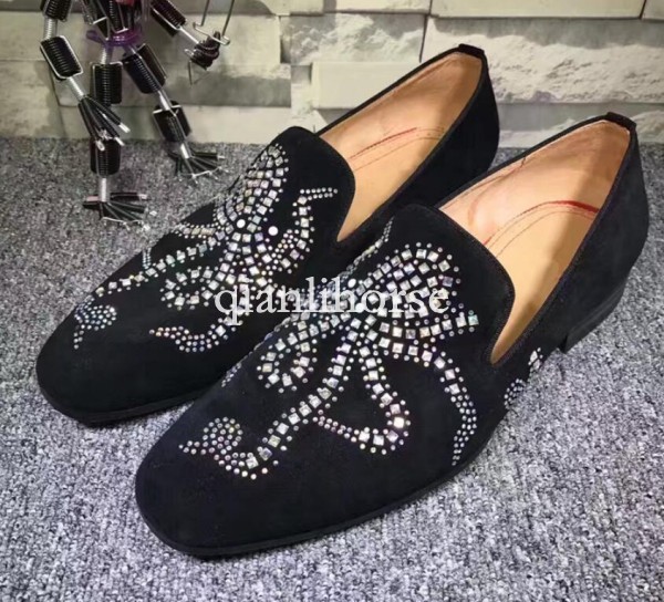Uomo slip suede Leather Hot slip Uomo On Square Toe Flats Heel Loafers SHoes Rhinestones @ 71c32e Uomo slip suede Leather Hot slip Uomo On Square Toe Flats Heel Loafers SHoes Rhinestones @ 71c32e