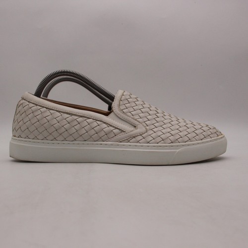 M. Gemi Woven Cerchio Dove Gray Women's Size EU 42 Slip-on Loafer Sneakers