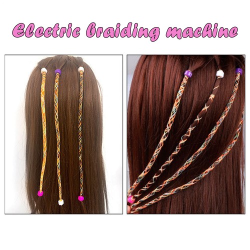 1x Hair Braider Hair Braiding Machine Hair Twisting Tool Electric Hair Braider - Picture 9 of 14
