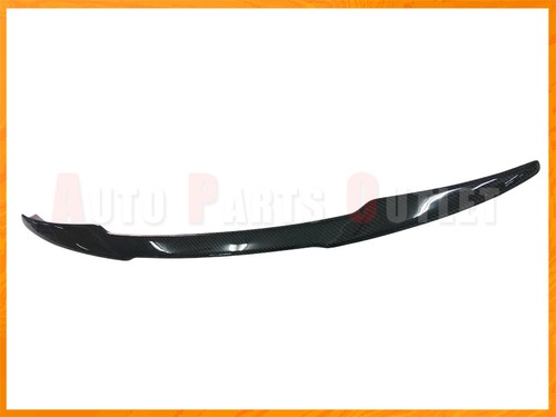 V Style Carbon Fiber Trunk Spoiler Wing For BMW F82 M4 2015-2018 Only - Picture 2 of 2
