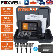 Foxwell NT809TS OBD2 Car Diagnostic Scanner Tool Active Test All Systems TPMS