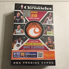 NEW 2020-21 NBA Panini Chronicles Basketball Hanger Box - 30 Total Cards
