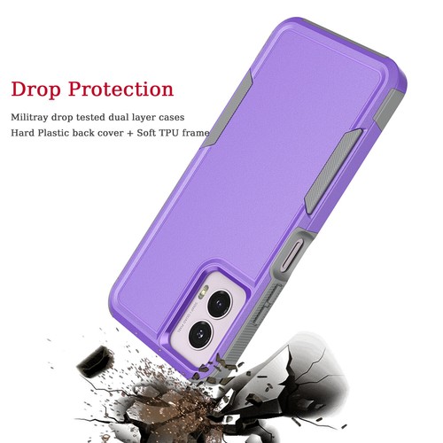 Funda protectora para teléfono Motorola Moto G Play/G Power/G 5G 2024 + vidrio templado - Imagen 30 de 53