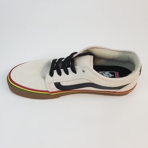 Scarpe da skate Vans Chukka Low Rasta nere a righe laterali oldschool US da uomo taglia 13 - Foto 6 di 12