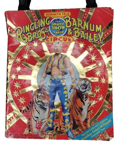 1989 edition Ringling Bros/Barnum Bailey Circus Program KENNETH FELD MAGAZINE